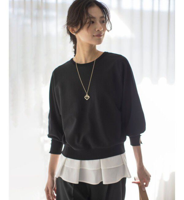 組曲「シャツコンビティアード ロングTシャツ」|Tシャツ・カットソー|