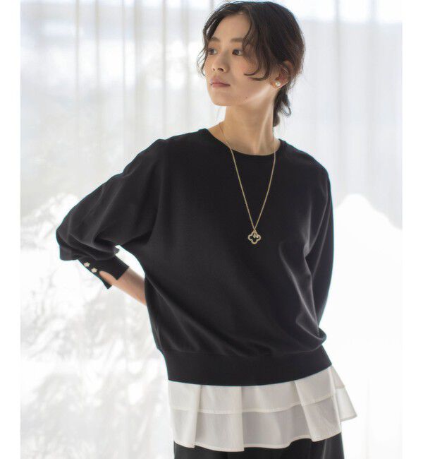 組曲「シャツコンビティアード ロングTシャツ」|Tシャツ・カットソー|