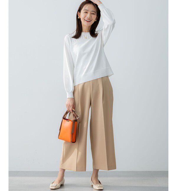 組曲「透かし柄 ニットプルオーバー」|ニット・セーター|