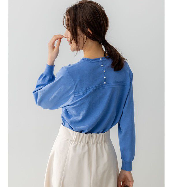 組曲「透かし柄 ニットプルオーバー」|ニット・セーター|