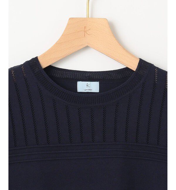 組曲「透かし柄 ニットプルオーバー」|ニット・セーター|