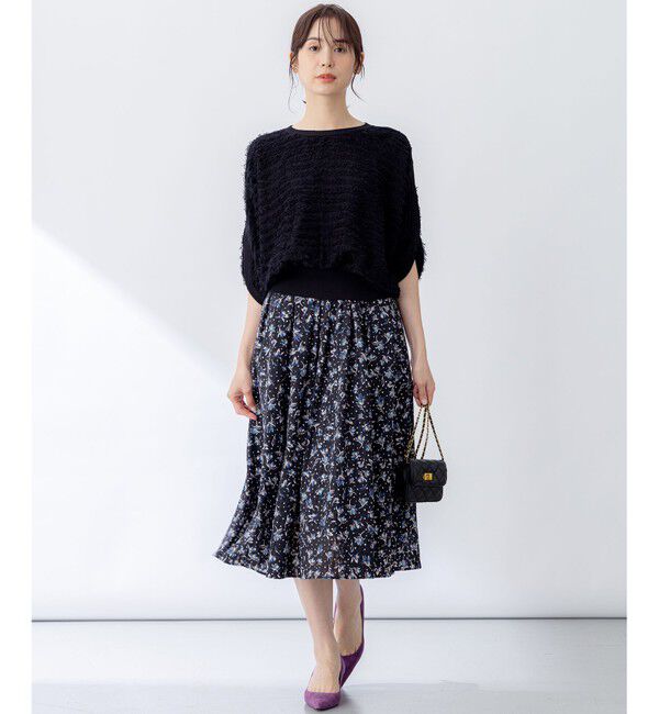 組曲「フラワードットプリント スカート」|スカート|