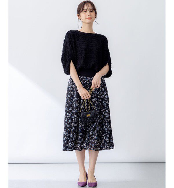 組曲「フラワードットプリント スカート」|スカート|