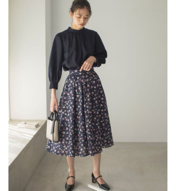 組曲「フラワードットプリント スカート」|スカート|
