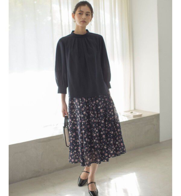 組曲「フラワードットプリント スカート」|スカート|