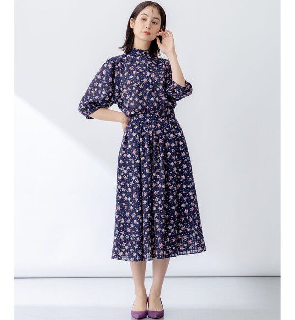 組曲「フラワードットプリント スカート」|スカート|