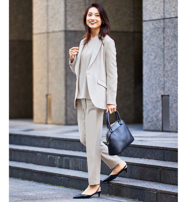 自由区「【セットアップ対応・洗える】トリアセダブルクロステーパード パンツ」|その他|