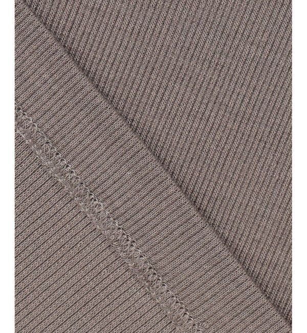 自由区「【洗える】ベアテレコボトルネック カットソー」|Tシャツ・カットソー|