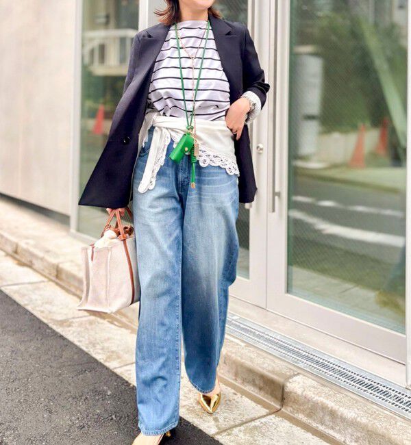 NOLLEY'S「《セットアップ対応》ウォッシャブルハイスペック麻調ダブルジャケット」|テーラードジャケット|