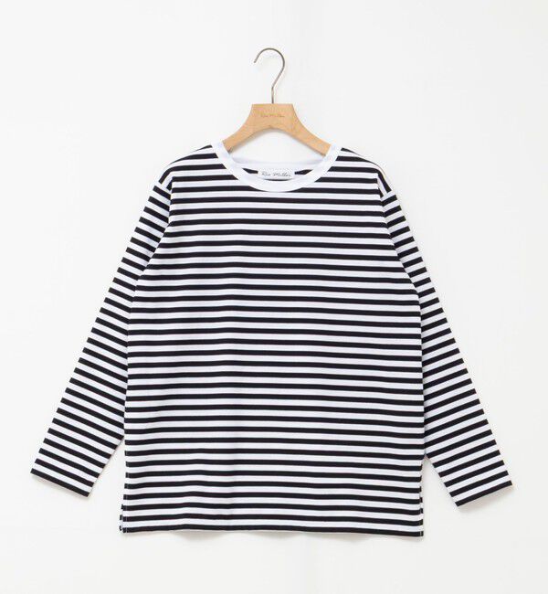 Rie Miller「ウォッシャブルロングスリーブTシャツGIZA COTTON」|Tシャツ・カットソー|