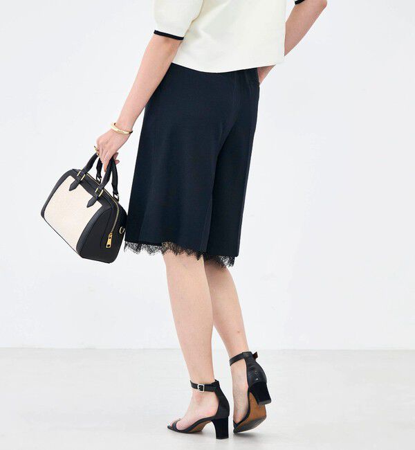 NOLLEY'S「《セットアップ対応》ウォッシャブルハイスペック麻調2WAYハーフパンツ」|その他|