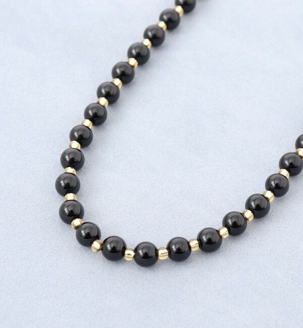 grace grace「【grace grace/グラスグラス】ラウンド天然石ネックレス」|ネックレス|