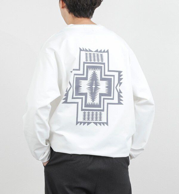 NOLLEY'S goodman「【PENDLETON/ペンドルトン】CALCULO Back Print L/S Tee 26SS」|Tシャツ・カットソー|オフホワイト