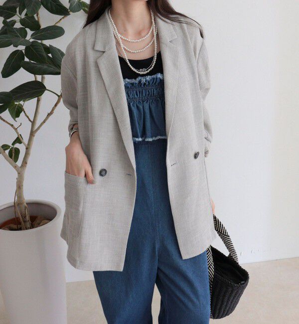 fredy emue「カラミテーラードジャケット」|テーラードジャケット|