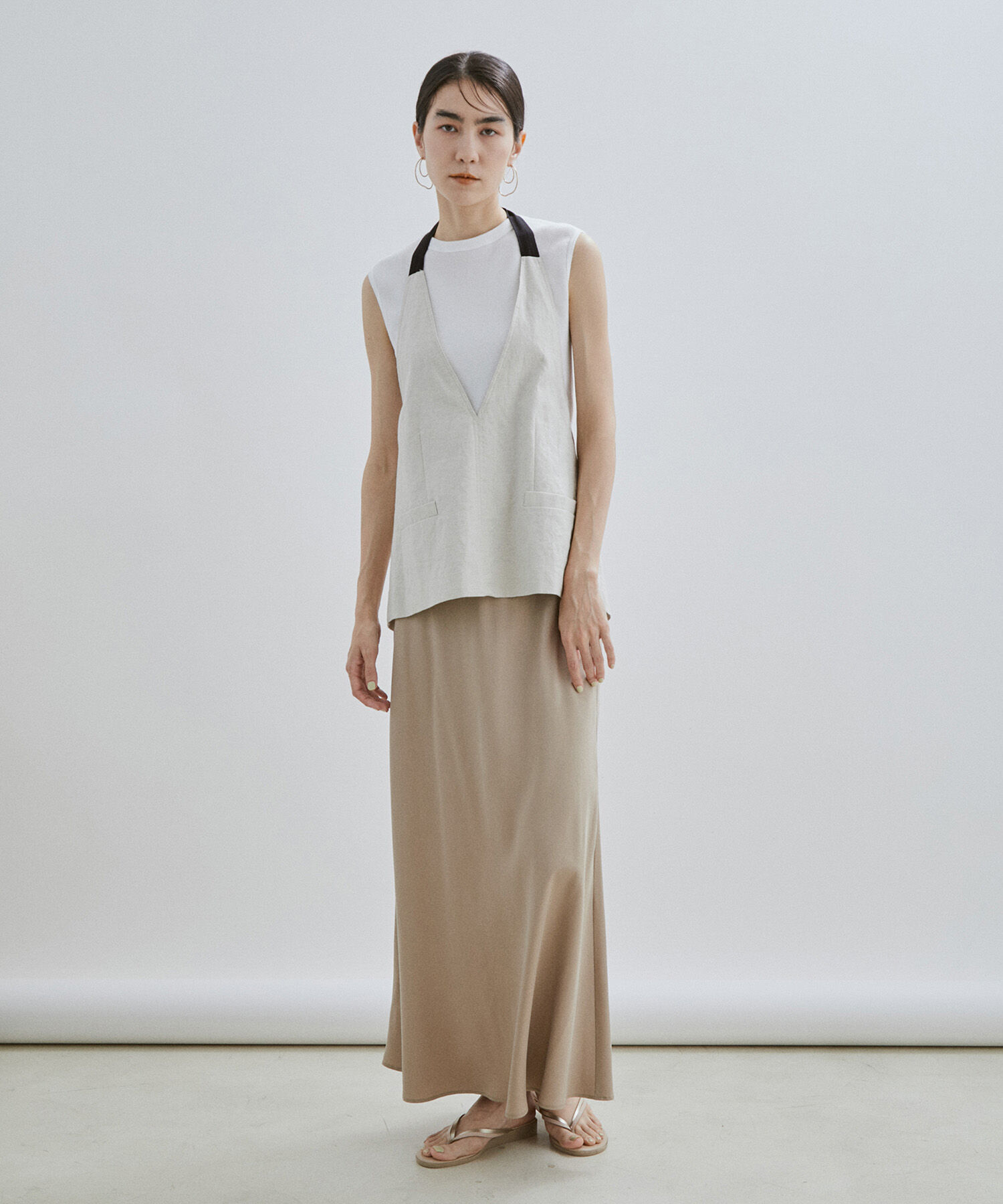 SALON adam et rope'「【Smile Cotton】ノースリーブプルオーバー/タンクトップ」|Tシャツ・カットソー|