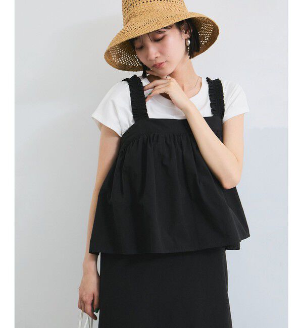 VIS「レイヤード風ワンピース」|ワンピース|ブラック(01)
