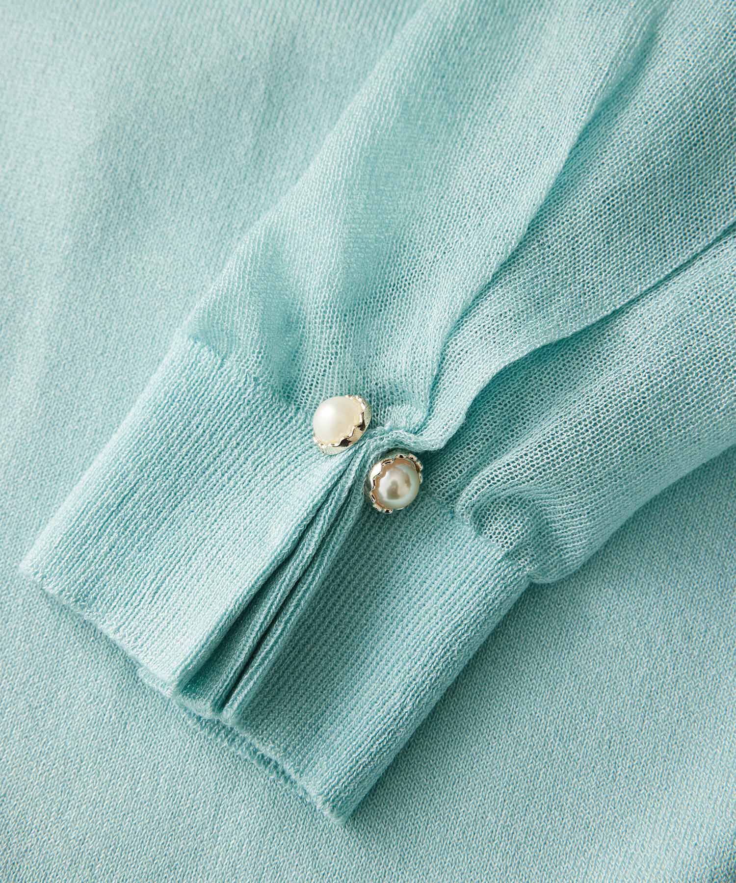 Rope&rsquo;Picnic「袖シアーニットプルオーバー」|ニット・セーター|