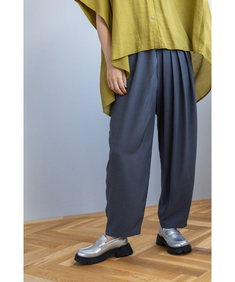  「アシンメトリータックパンツ」|その他|