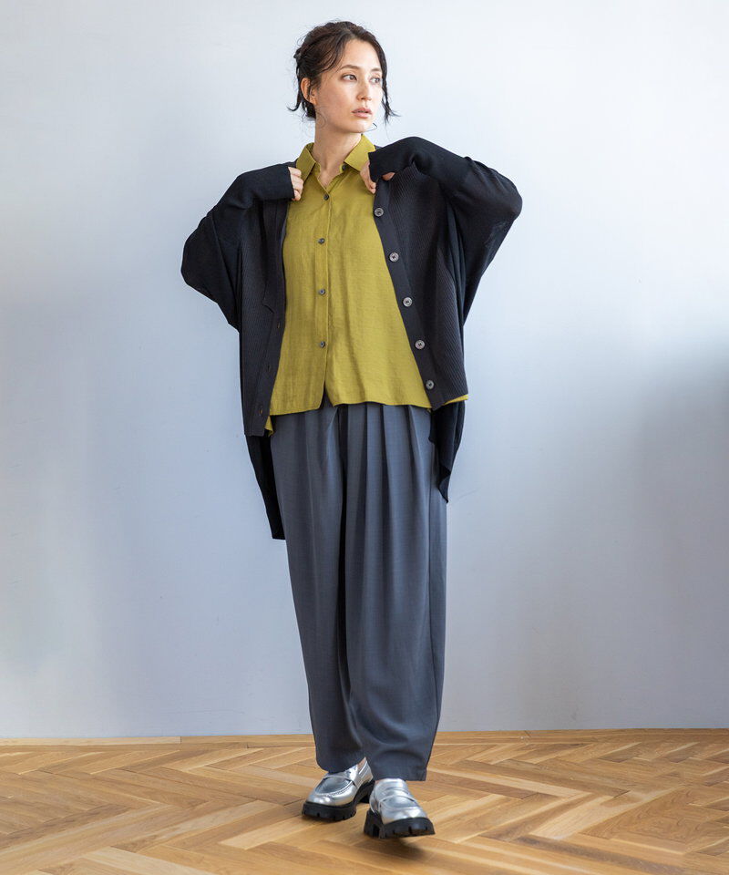  「アシンメトリータックパンツ」|その他|