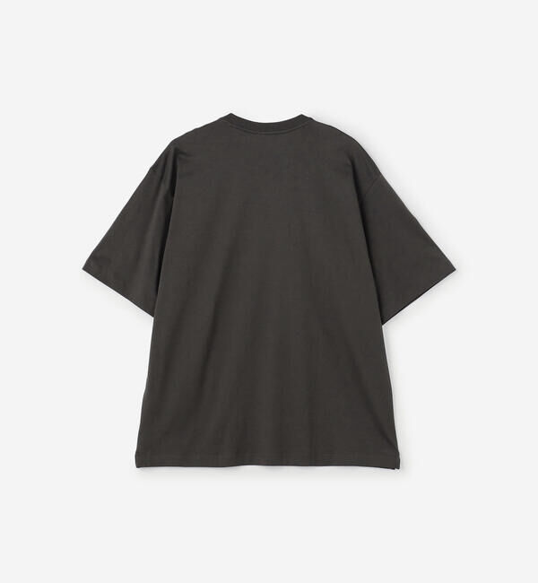 handvaerk「handvaerk | 60/2 クルーネックビッグポケットTシャツ SOLID MEN」|Tシャツ・カットソー|