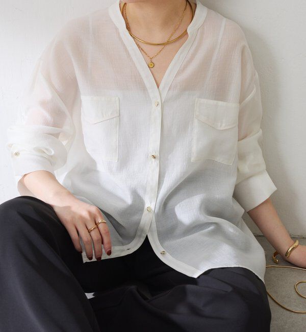  「ヴィンテージライクシアーシャツ」|シャツ・ブラウス|