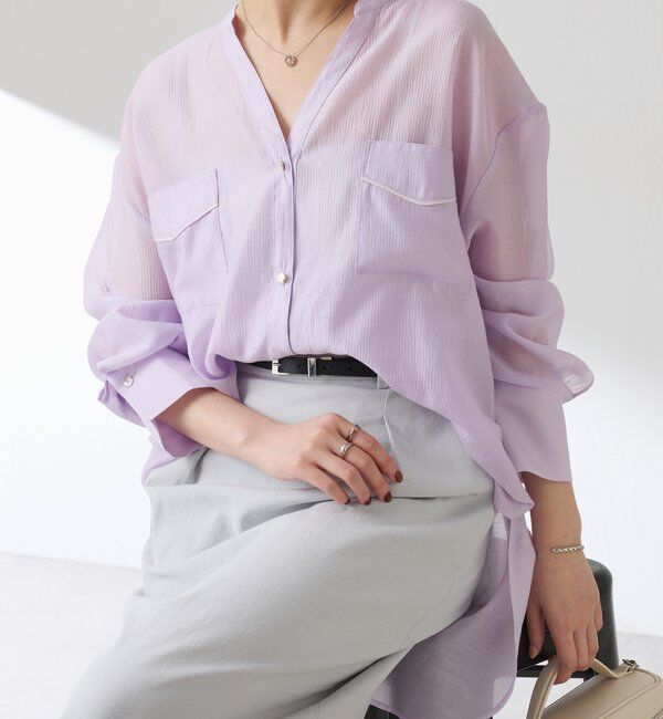  「ヴィンテージライクシアーシャツ」|シャツ・ブラウス|