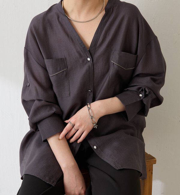  「ヴィンテージライクシアーシャツ」|シャツ・ブラウス|