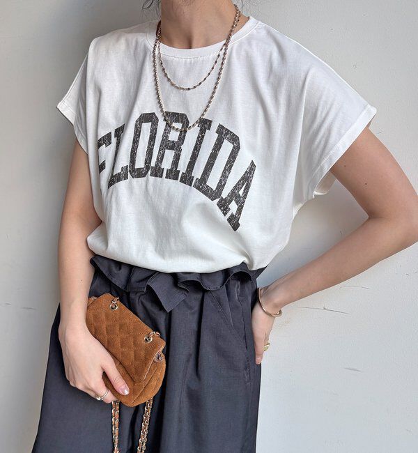  「【WEB限定】ドルマンビッグロゴTEE」|Tシャツ・カットソー|オフホワイト