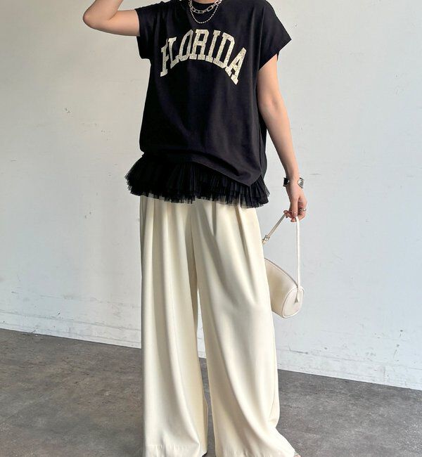  「【WEB限定】ドルマンビッグロゴTEE」|Tシャツ・カットソー|