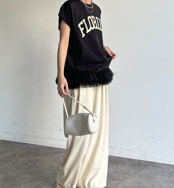  「【WEB限定】ドルマンビッグロゴTEE」|Tシャツ・カットソー|