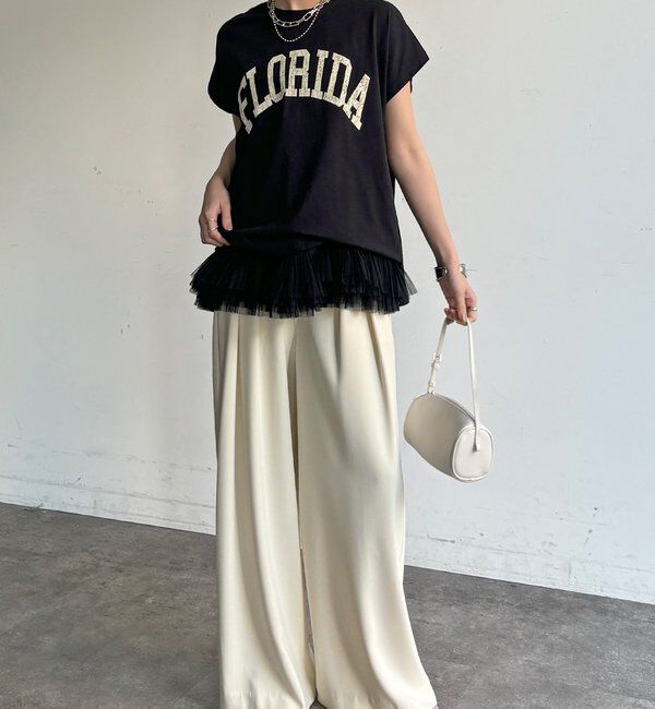  「【WEB限定】ドルマンビッグロゴTEE」|Tシャツ・カットソー|