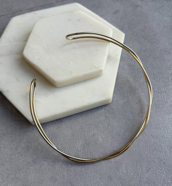  「ウェーブリングチョーカー」|ネックレス|