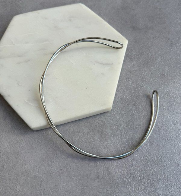  「ウェーブリングチョーカー」|ネックレス|