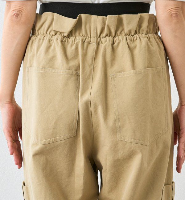  「【A・MONN(アモン)】ミリタリーWウエストカーゴパンツ」|チノ|