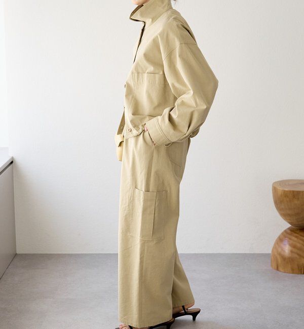  「【A・MONN(アモン)】ミリタリーWウエストカーゴパンツ」|チノ|