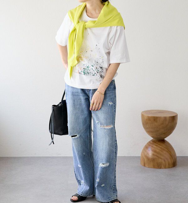  「【A・MONN(アモン)】color dot Tee」|Tシャツ・カットソー|