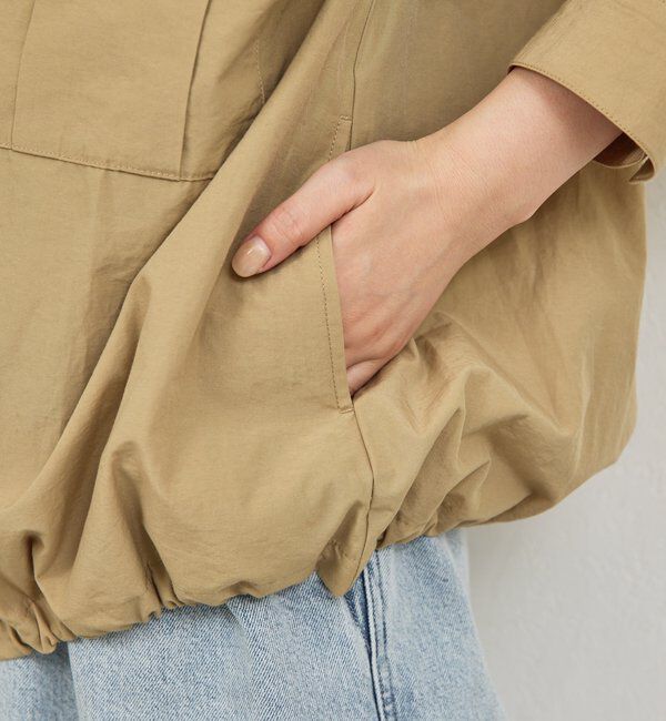  「【CHIKAコラボ】ハイカラーブルゾン」|ブルゾン・スタジャン|