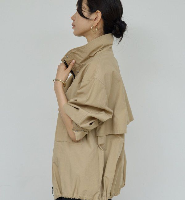  「【CHIKAコラボ】ハイカラーブルゾン」|ブルゾン・スタジャン|