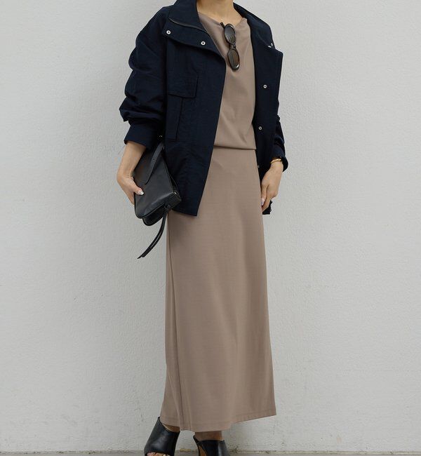  「【CHIKAコラボ】ハイカラーブルゾン」|ブルゾン・スタジャン|