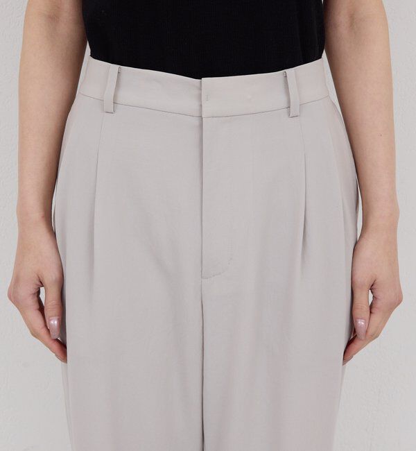  「ライトジャージーテーパードパンツ」|チノ|