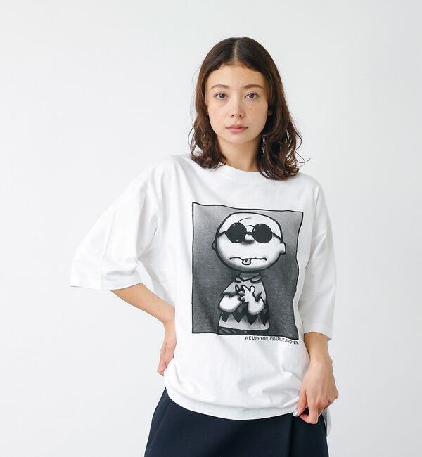 ABAHOUSE「【JOHNBULL/ ジョンブル】PEANUTS SNOOPY/ピーナッツスヌー」|Tシャツ・カットソー|ホワイト系その他1