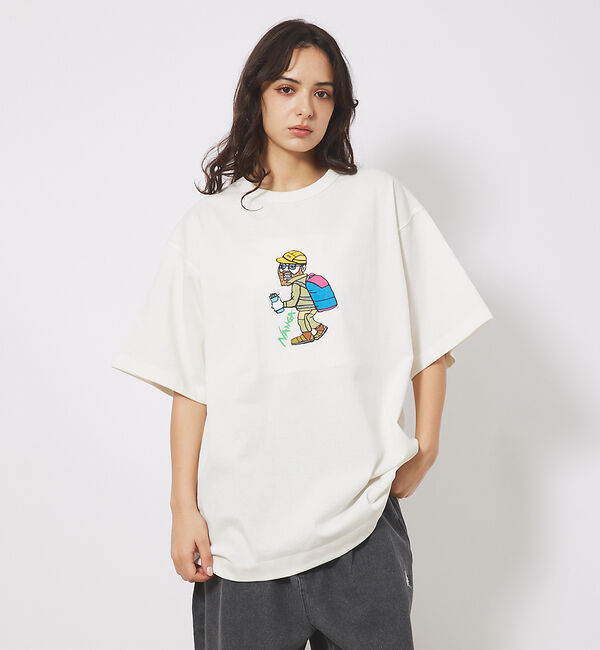 ABAHOUSE「【NANGA/ナンガ】ECOHYBRID イラストレーターTシャツシリーズ/HI」|Tシャツ・カットソー|ホワイト系その他1
