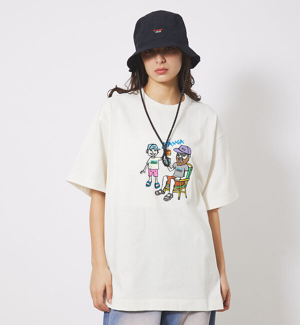 ABAHOUSE「【NANGA/ナンガ】ECOHYBRID イラストレーターTシャツシリーズ/HI」|Tシャツ・カットソー|