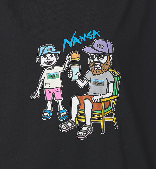 ABAHOUSE「【NANGA/ナンガ】ECOHYBRID イラストレーターTシャツシリーズ/HI」|Tシャツ・カットソー|