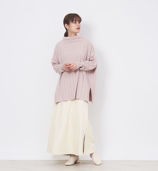 Rouge vif「シープレザークロススカート」|スカート|