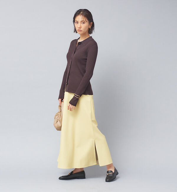 Rouge vif「シープレザークロススカート」|スカート|