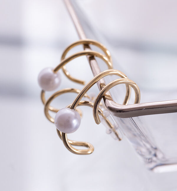 Rouge vif「【sauvage peau】メタルデザインピアス」|ピアス|