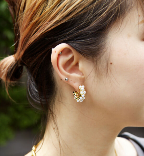 Rouge vif「【sauvage peau】メタルデザインピアス」|ピアス|その他5