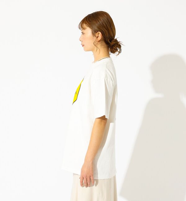 Rouge vif「【HANDTEX&times;Masayoshi Watanabe】スマイル プリントTシャ」|Tシャツ・カットソー|