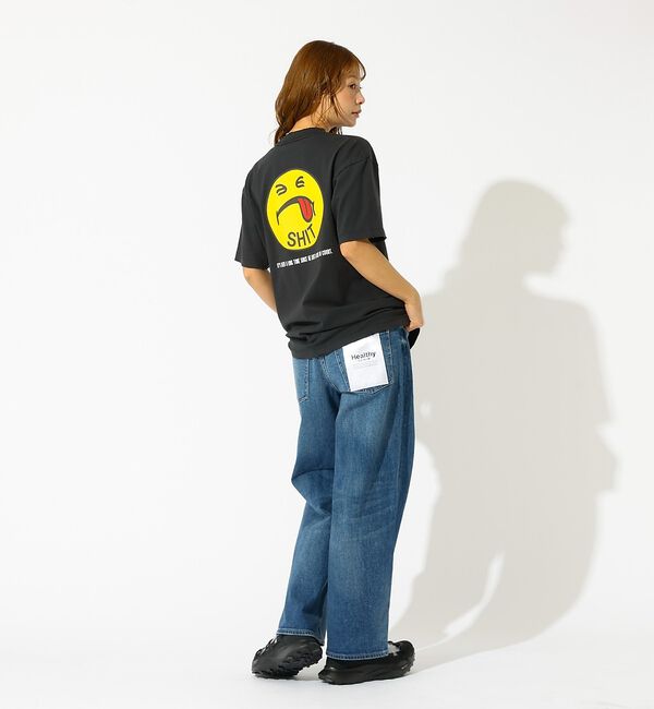 Rouge vif「【HANDTEX&times;Masayoshi Watanabe】スマイル プリントTシャ」|Tシャツ・カットソー|